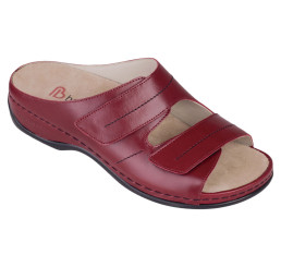 1002-277 Berkemann Berkoflex Daria Damensandale weinrot 