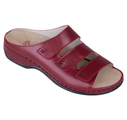 1007-277 Berkemann Franziska Damensandale weinrot Größe 5