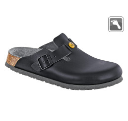 061360 BIRKENSTOCK ESD BOSTON Sandale normale Weite schwarz Größe 39 - 48