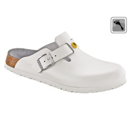 061378 BIRKENSTOCK ESD BOSTON Sandale schmale Weite weiß Größe 36 - 42