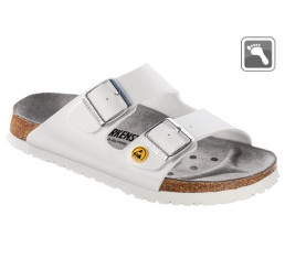 089410 BIRKENSTOCK ESD ARIZONA Sandale normale Weite weiß Größe 35 - 48