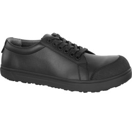 1011233 BIRKENSTOCK QS500 Mikrofaser normale Weite schwarz S3 Größe 35 - 48