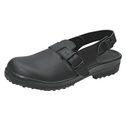 1011 ABEBA Classic Küchenclog küchenschuhe Berufsschuhe schwarz Mikrofaser Größe 36-46