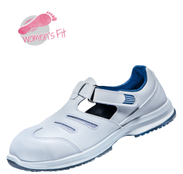 Atlas CL GX350 Damen Klettsandale 48400 Weiss S1 ESD SRC Stahlkappe Gr. 35-43