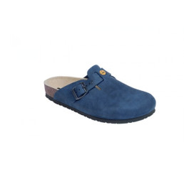 48512-3 WEEGER ESD Clog Arbeitsschuhe blau Nubukleder Größe 35 - 49