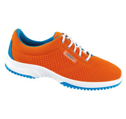 Abeba Uni6 Arbeitsschuhe 6774 orange-blau Küche Pflege Reinigung O1 