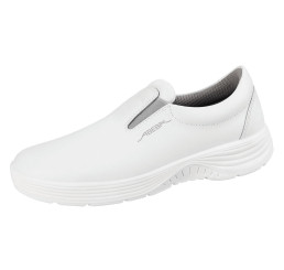 711032 Abeba X-LIGHT Slipper Arbeitsschuhe Küche Gastronomie weiß Leder S2 Größe  35 - 48