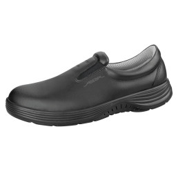 711037 Abeba X-LIGHT Slipper Arbeitsschuhe Küche Gastronomie schwarz Leder S2 Größe  35 - 48