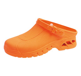 ABEBA OP Clogs 9630 Berufsschuhe Arbeitsschuhe autoklavierbar orange Größe 35/36 - 45/46
