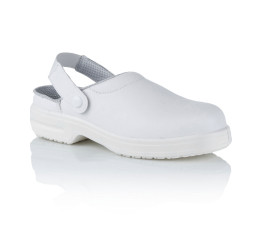 A701 Safeway Clogs Küchenschuhe Texfiber ohne Stahlkappe weiß Größe 35 - 47