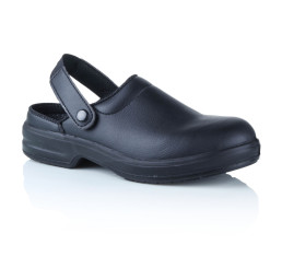 A713 Safeway Clogs Texfiber mit Stahlkappe schwarz Größe 48 - 51