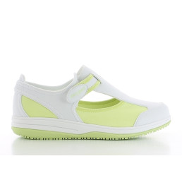 Candy-LGN OXYPAS  Pflegeschuhe Arbeitsschuhe Berufsschuhe ohne Schutzkappe grün Größe 42