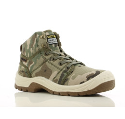 DESERT Safety-Jogger Sicherheitsstiefel camouflage S1P SRC Größe 38 - 47