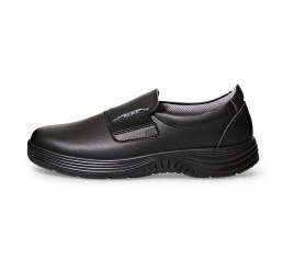 711129 Abeba X-LIGHT Slipper Arbeitsschuhe Küche Gastronomie schwarz Mikrofaser 02 Größe 45