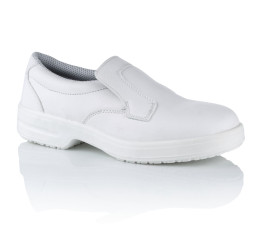 P301 Safeway Slipper Küchenschuhe ohne Stahlkappe 01 weiß Größe 35 - 47