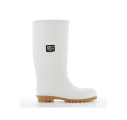Poseidon, Safety-Jogger, Sicherheitsstiefel - Gummistiefel, weiß, S4 Größe 36 - 47