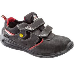 1260 Lemaitre, S1P Super X Fresh Sicherheitssandale ESD mit Stahlkappe schwarz 38 - 48