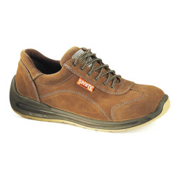 1223 Lemaitre S2 Viper Schnürschuhe mit Stahlkappe braun Veloursleder 37 - 48